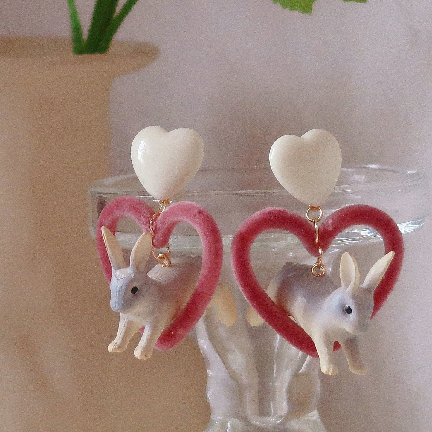 Jumping Bunny Earrings