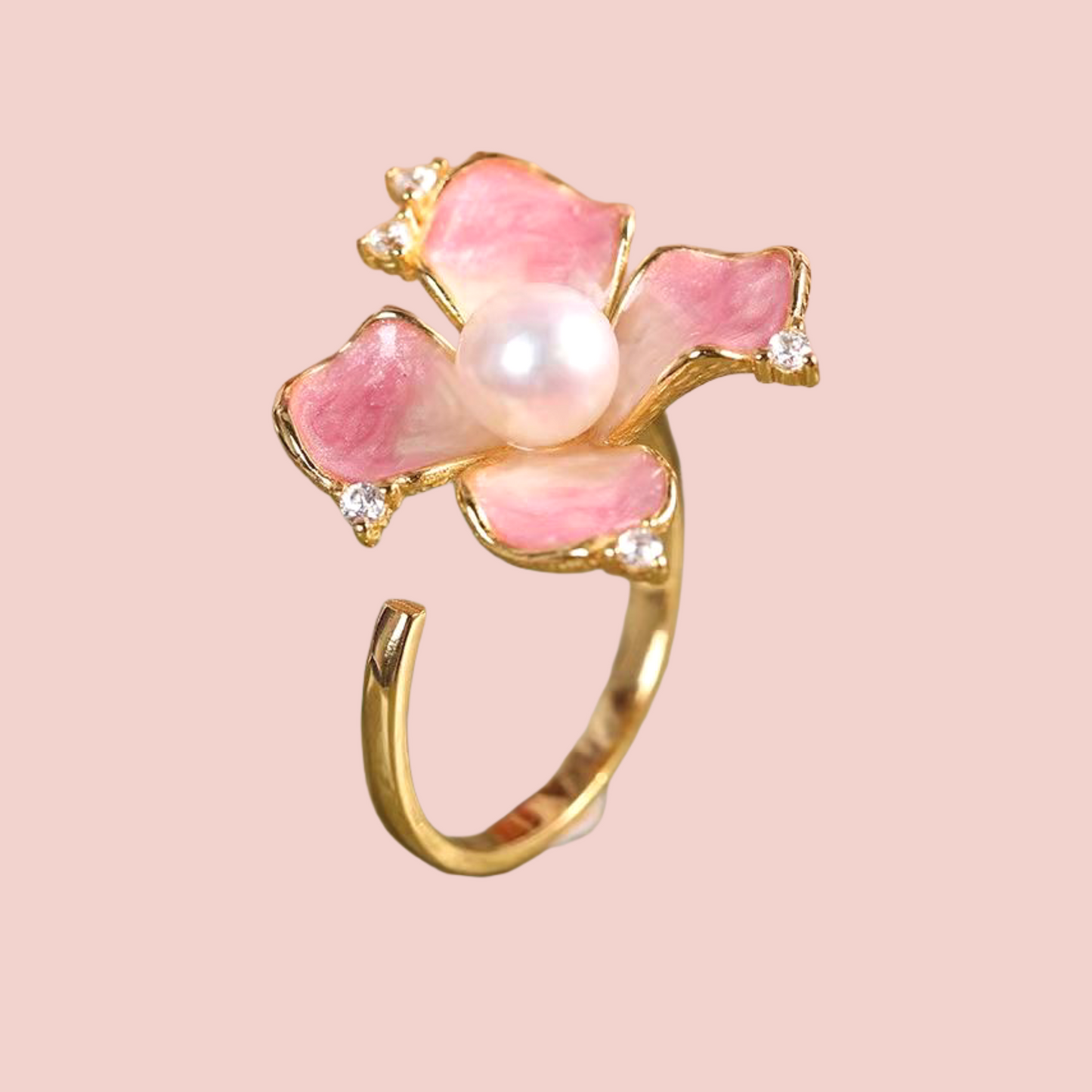 Rose Glazed Ring