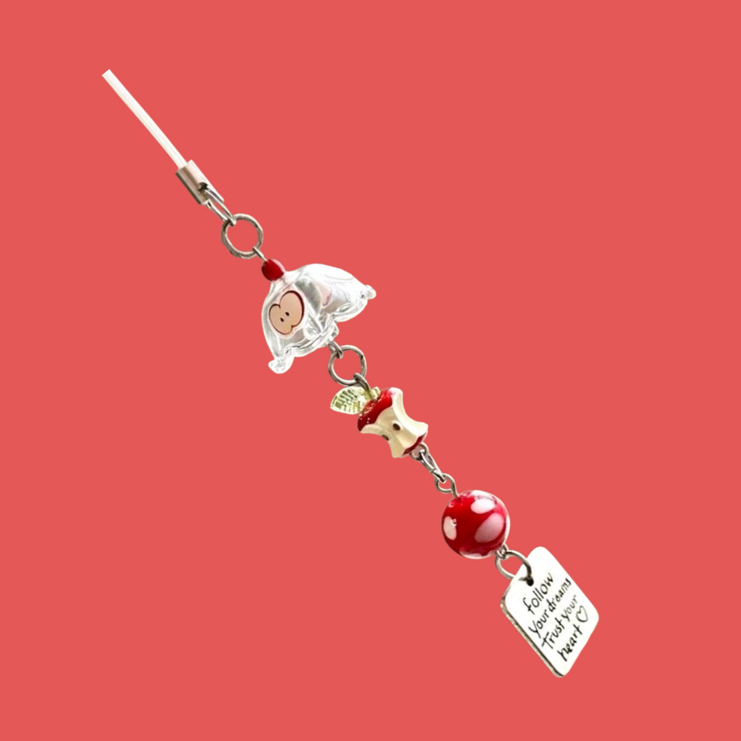 Apple Acrylic Charms